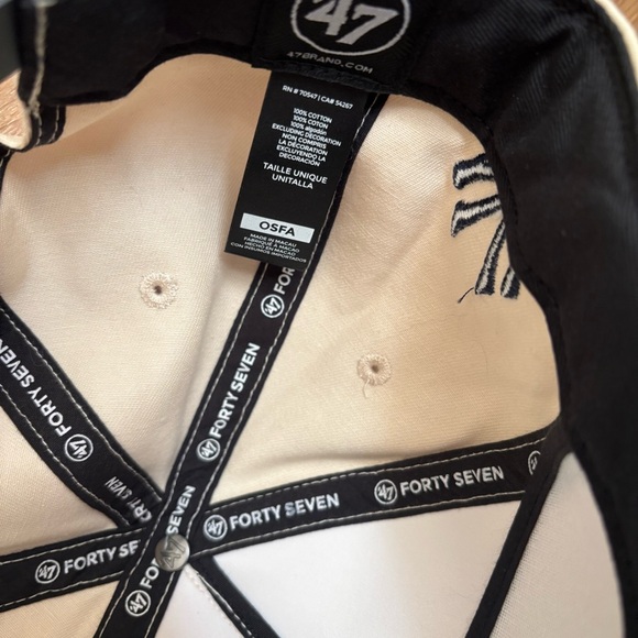 New York Yankees '47 HITCH MLB Diamond Cut adjustable snapback hat - Picture 7 of 7